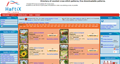 Desktop Screenshot of cross-stitch-patterns.eu